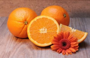 oranges and flower