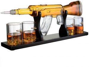 Wine Savant - Rifle Gun Decanter Set